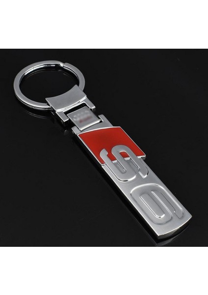 Audi S6 Logo Çift Yön Krom Metal Stil Anahtarlık modelleri