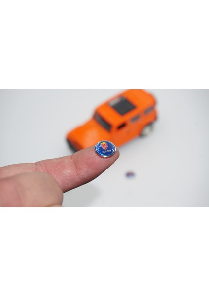 Saab Oto Anahtar 3m Metal Alaşım Logo 2li Set