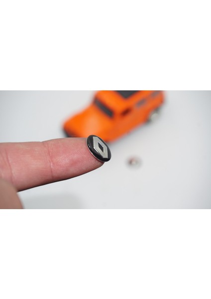 Renault Oto Anahtar 3m Metal Alaşım Logo 2li Set