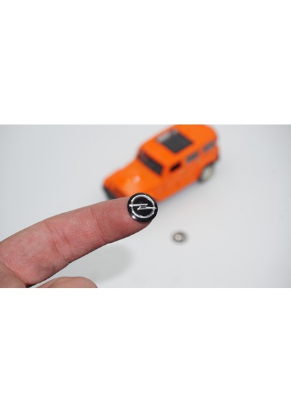 Opel Oto Anahtar 3m Metal Alaşım Logo 2li Set