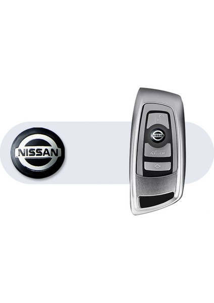 Nissan Oto Anahtar 3m Metal Alaşım Logo 2li Set modelleri