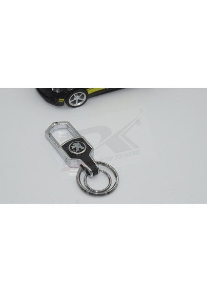 Peugeot Logo Amblem Deri Metal Stil Anahtarlık modelleri