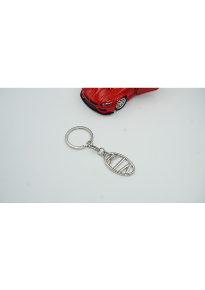 Kia Logo Çift Yön Krom Metal Stil Anahtarlık fiyatları