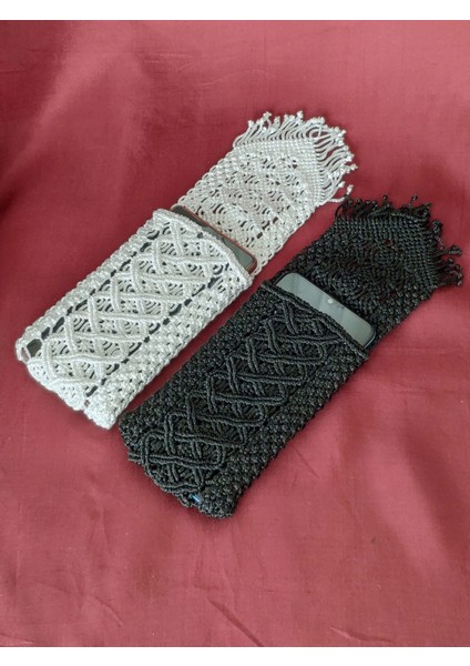 El Orgusu Telefon Cantası &kılıfı Beyaz