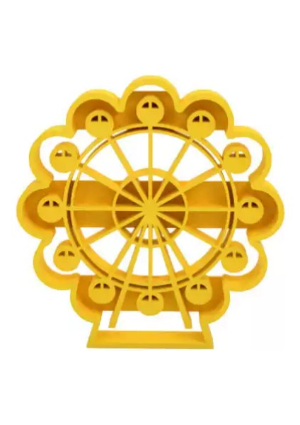 Dönme Dolap Kurabiye Kalıbı