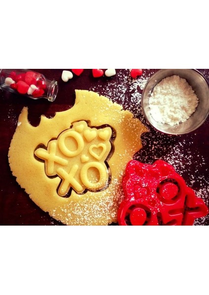 Xoxo Sevgililer Kurabiye Kalıbı