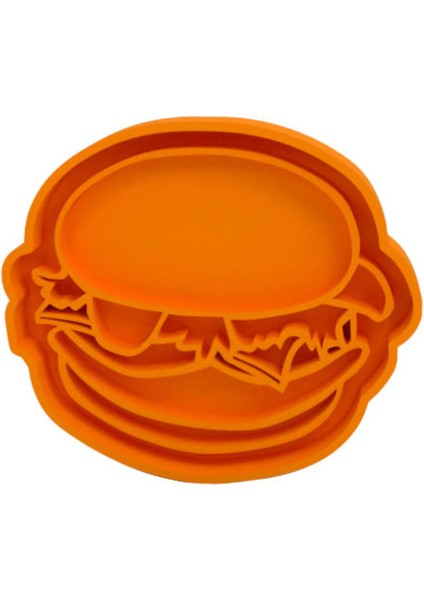 Hamburger Kurabiye Kalıbı