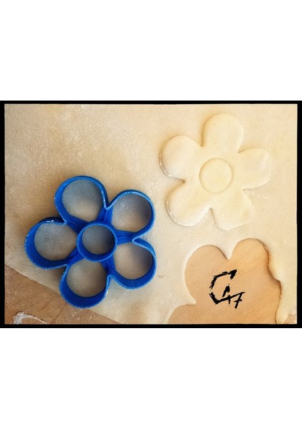 Çiçek Kurabiye Kalıbı