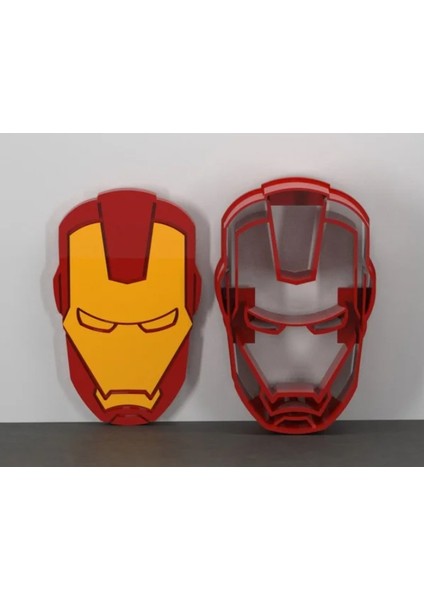Iron Man - Demir Adam Kurabiye Kalıbı
