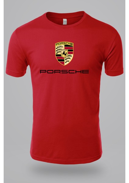 Porsche Baskılı Tişört