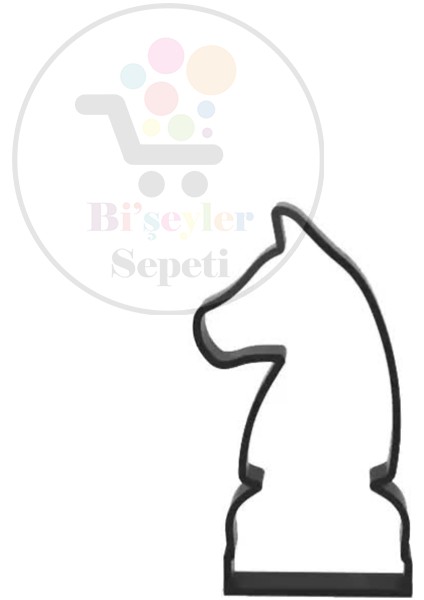 Satranç At Kurabiye Kalıbı