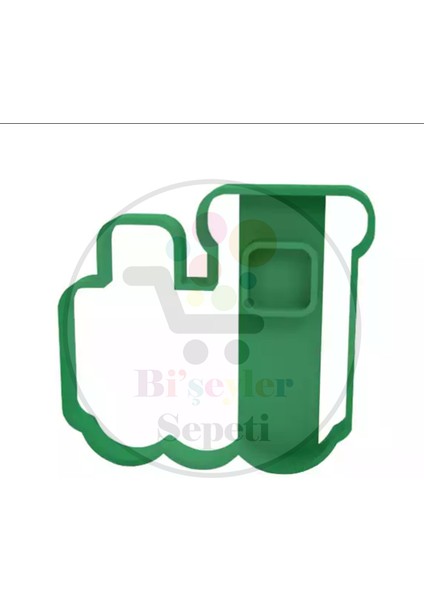 Lokomotif Kurabiye Kalıbı