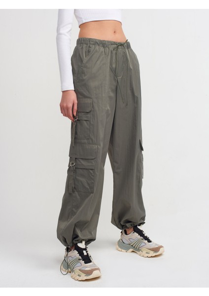 70389 Paraşüt Kargo Pantolon Haki modelleri