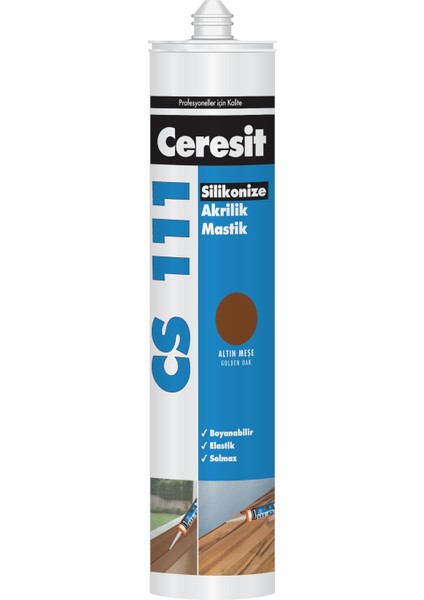 Cs 111 Silikonize Akrilik Mastik Altınmeşe 240 ml