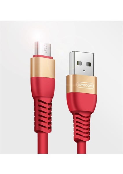 Micro Kırmızı 3m 2.4A Data Cable