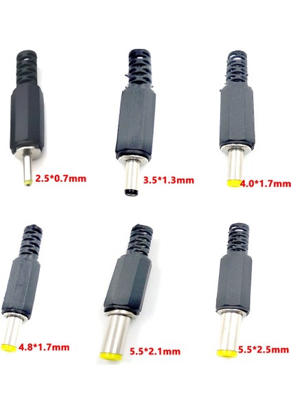 OEM Dc Adaptör Fiş Ucu Samsung 5 x 3 5 x 9 5 mm C/ Pin (2 Adet)