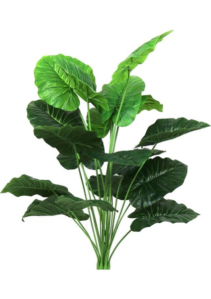 Yapay Çiçek Demet Pothos Yeşil 18DAL 70CM Salon Çiçeği Yapay Bitki