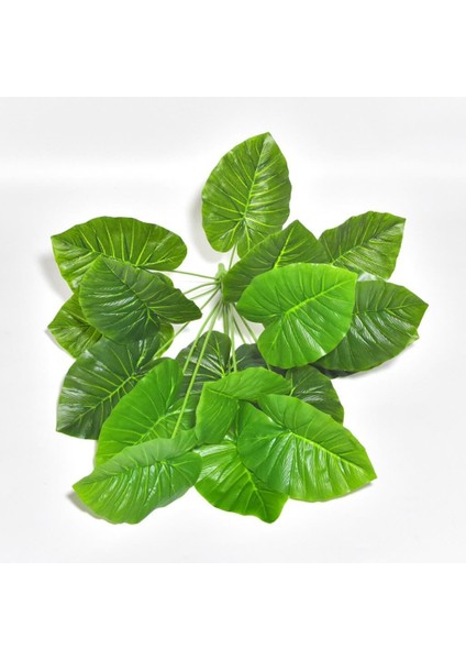 Yapay Çiçek Demet Pothos Yeşil 18DAL 70CM Salon Çiçeği Yapay Bitki