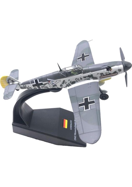 1:72 Diecast BF109F-4 Uçak Savaş Uçağı Savaş Modeli Stand (Yurt Dışından)