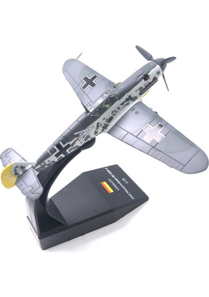 1:72 Diecast BF109F-4 Uçak Savaş Uçağı Savaş Modeli Stand (Yurt Dışından)