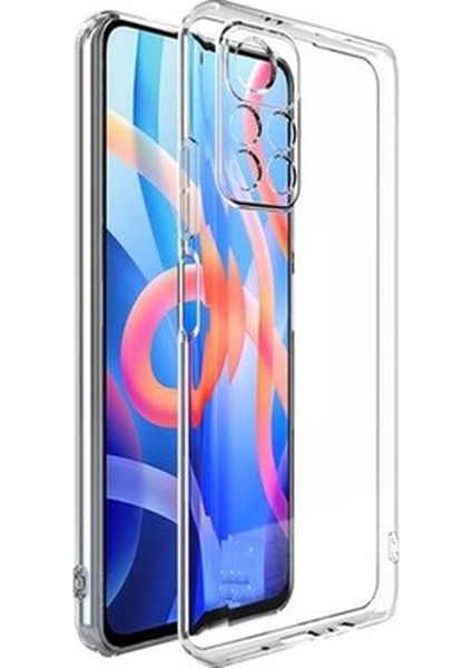 Xiaomi Redmi Note 11 Note 11S Uyumlu Şeffaf Silikon Kılıf