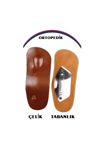 Içe Basma Engelleyici Ortopedik Çelik Tabanlık Düz Taban Bilek Yönelmesi 1 Çift 34 NUMARA fiyatları