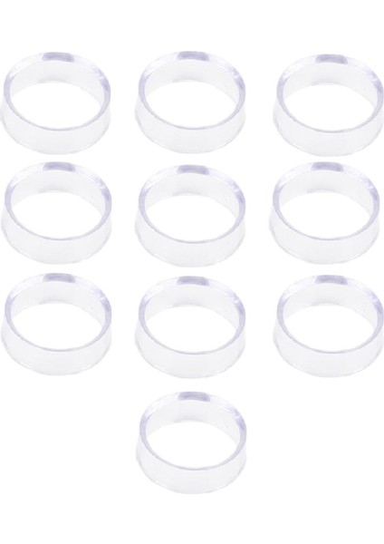 10 Pcs Akrilik Net Şeffaf Ekran Stand Kristal Top Baz Ortamı (Yurt Dışından)