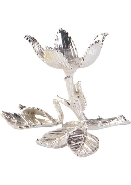 Metal Çiçek Ekran Stand Kristal Top Masaüstü Kaya Tutucu Taban Ev Dekoru Büyük (Yurt Dışından)