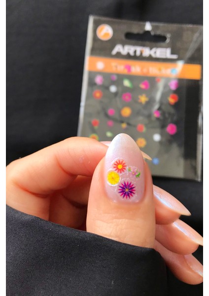 Çiçekler Tırnak Sticker , Nail Sticker, Nail Art fiyatları