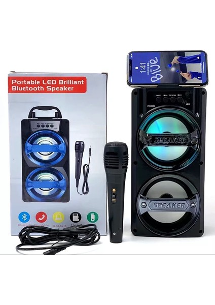 YD-802 LED Speaker Bluetooth Wireless Speaker