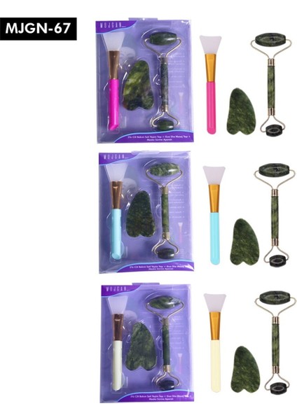 Yeşim Taşı Gua Sha Seti