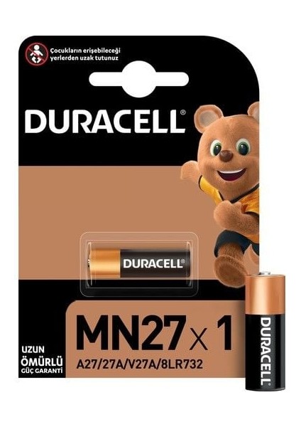 MN27 Pil Tekli Kart