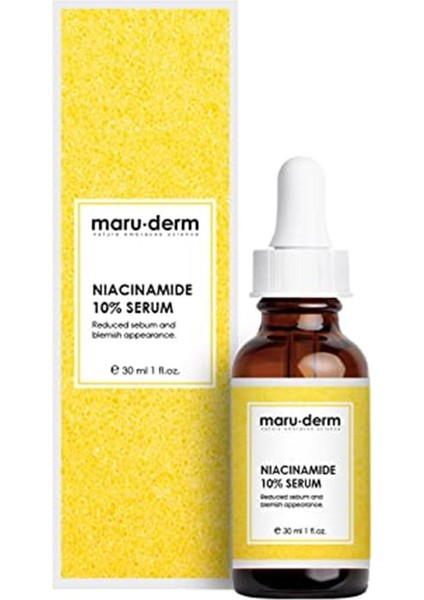 Niacinamide%10 + Hyalüronik Asit + Panthenol Cilt Bakım Serumu 30 ml