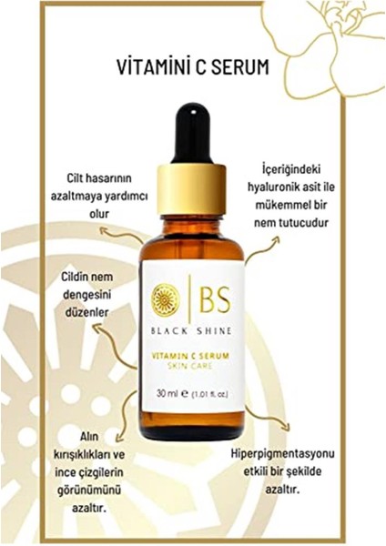 Black Shine Vitamin C Serum %20 - 30 ml