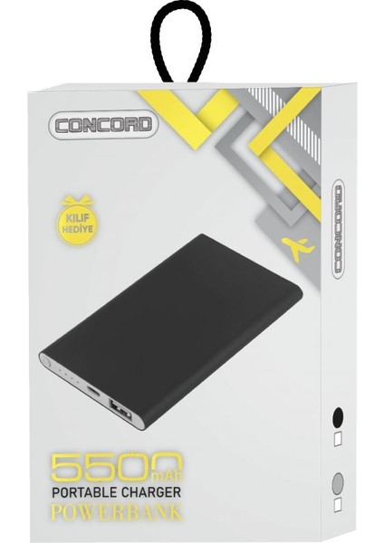 C-113 5500 Mah Portable Charger Powerbank