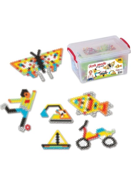 Küçük Box 240 Parça Çiçek Puzzle