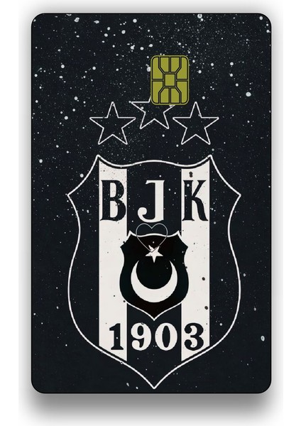 Uzun Tuning Beşiktaş Kredi Kartı Sticker Kaplama