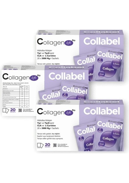 Collagen Life Collabel  60 Şase