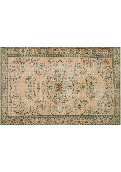 Eskitme El Dokuma Vintage Halı 173 x 263 cm 9783
