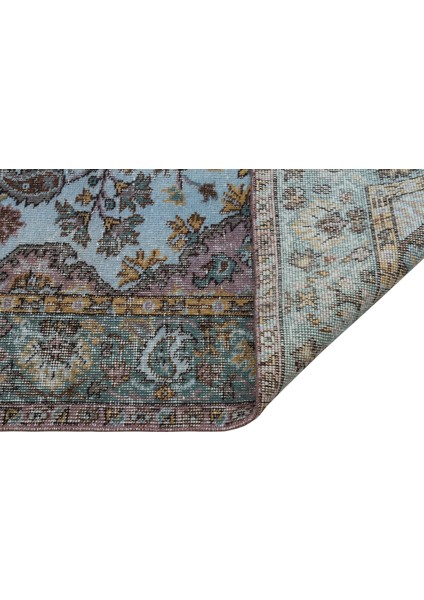 Özel Vintage El Dokuma Eskitme Halı160 x 265 cm 9790