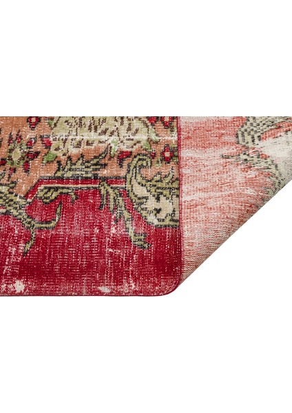 Klasik Modern Vintage Eskitme El Dokuma Halı 186 x 277 cm 9792 modelleri