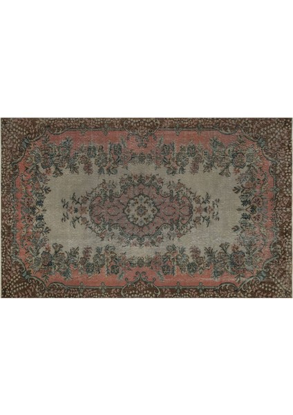 Eşsiz Yün El Dokuma Vintage Halı 170 x 272 cm 9795