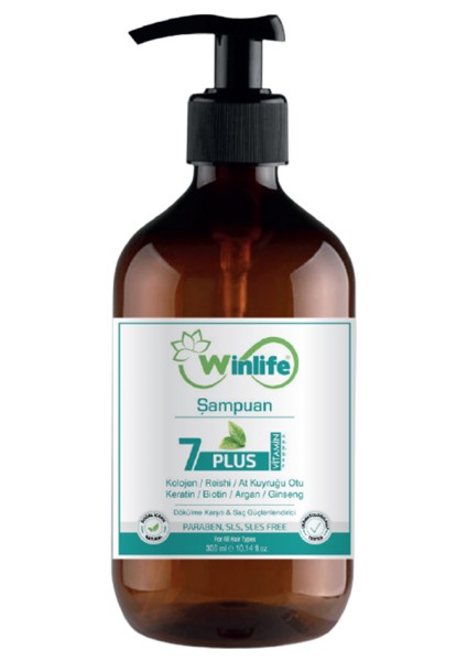 Saç 7 Plus Şampuan modelleri