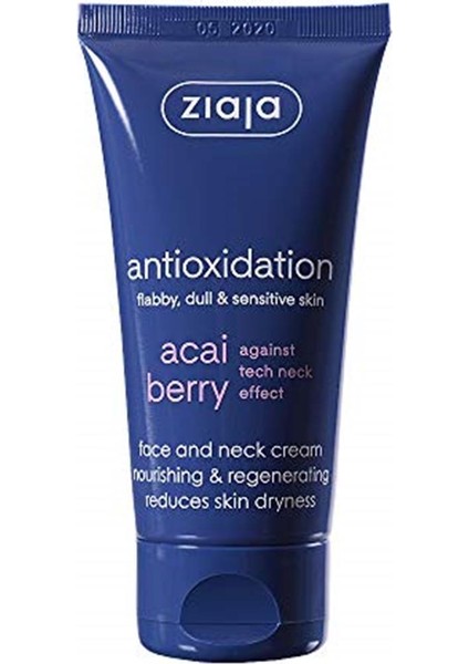 Ziaja Acai Meyvesi Özlü Yüz & Boyun Kremi 50 ml