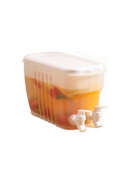 Musluk Soğuk Su Şişesi ile Su Sürahisi Su Isıtıcısı Çaydanlık Limon Suyu Sürahi Mutfak Drinkware Konteyner Isıya Dayanıklı Sürahi | Su Saksı ve su Isıtıcısı