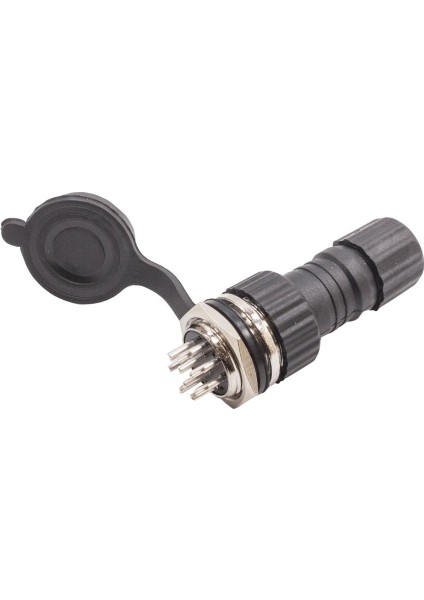 Gx-16 9-Pin Su Geçirmez Mike Konnektör - Panel Tipi