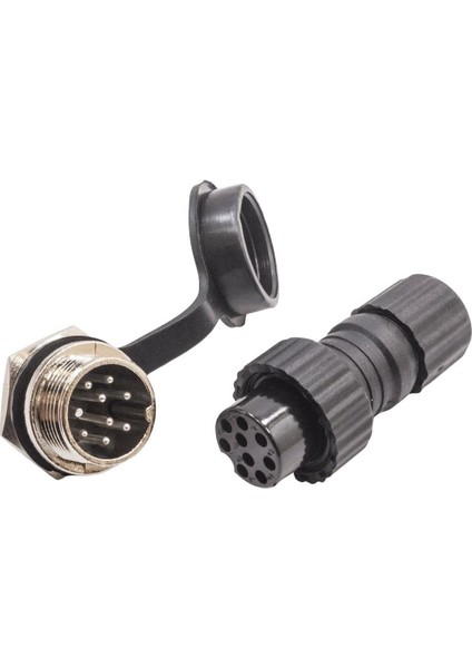 Gx-16 9-Pin Su Geçirmez Mike Konnektör - Panel Tipi fiyatları