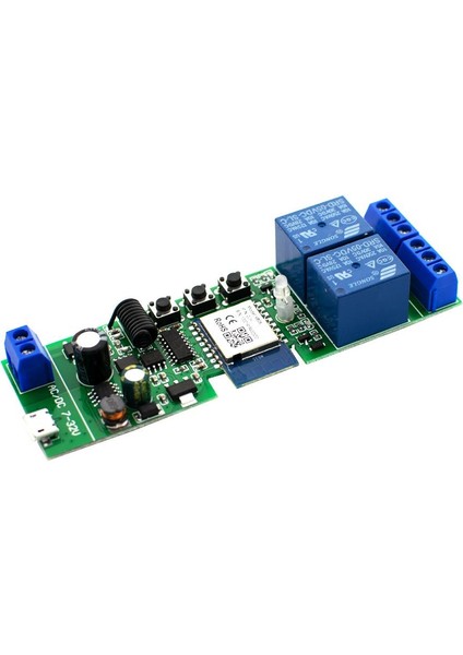Dc 7-32V Wifi 2 Kanal Röle Modülü - App Kontrollü