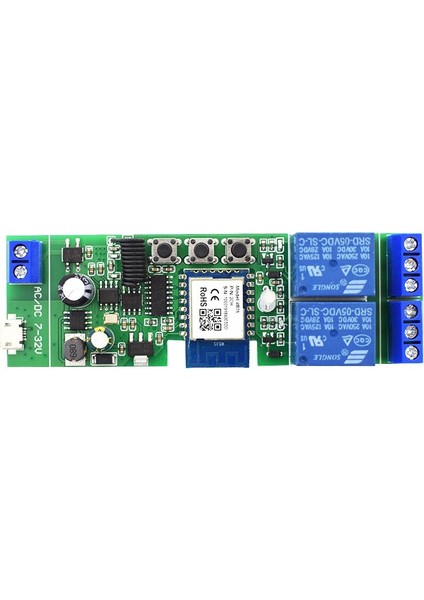 Dc 7-32V Wifi 2 Kanal Röle Modülü - App Kontrollü fiyatları