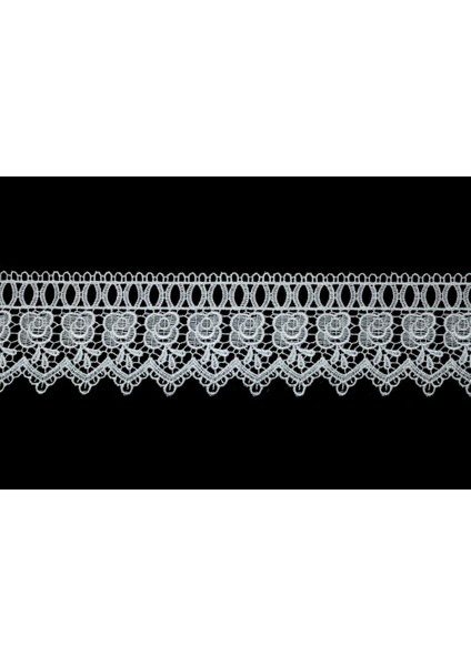 Güpür 460291 9mt-Beyaz